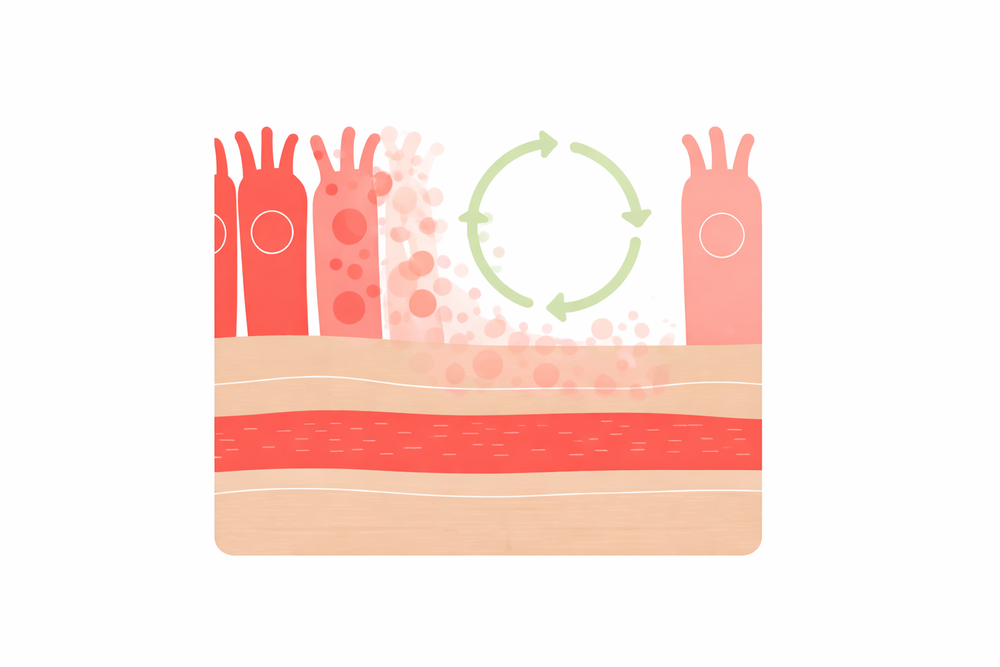 A New Gut Every 72 Hours.