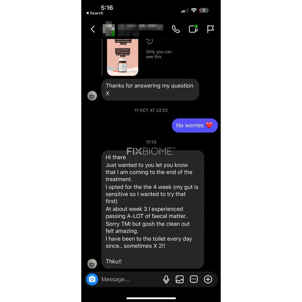 Gut Fix - Repair - 120 capsules - FixBIOMEFixBIOME5831FixBIOME_Customer-testimonials_05